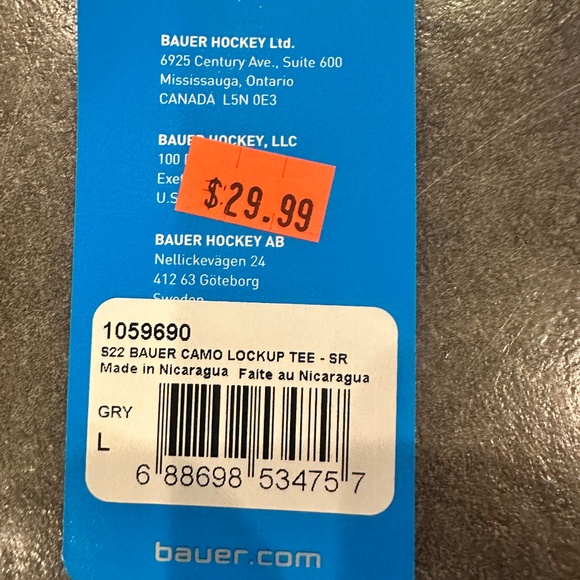 Bauer Camo Lockup Tee - Picture 6 of 8